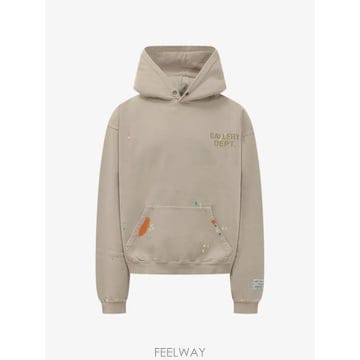 26 FW 갤러리디파트먼트 페인트 스플래터 로고 프린트 후드티 OUT024 TP454301397