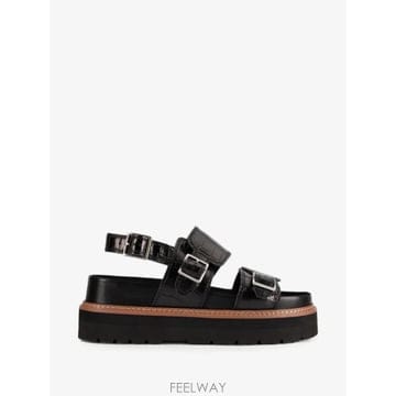 26 FW 클락스 오리아나 글라이드 크로커다일 이펙트 플랫폼 샌들 26176641 TP459024500