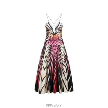 Roberto Cavalli 26 FW �κ����� ī�߸� ���� ���� �Ķ���̽� ����Ʈ �̵� �巹�� XKT1303AM33 TP4552957326 FW �κ����� ī�߸� ���� ���� �Ķ���̽� ����Ʈ �̵�