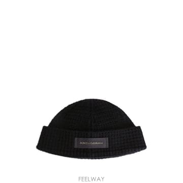 26 FW 돌체앤가바나 로고 패치 비니 GX46KTJDVLP TP459302992