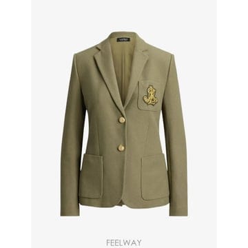 Ralph Lauren 26 FW �η� �����η� logo patch jacquard blazer 200797305033 TP459126 FW �η� �����η� logo patch jacquard blazer 2007973