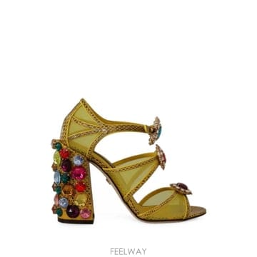 26 FW 돌체앤가바나 crystal embellished sandals LA9809 TP459432644
