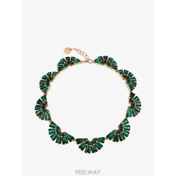 26 FW Anton Heunis 아프로디타 크리스털 장식 네크리스 75231 TP455440728