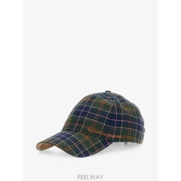 26 FW 바버 X 폴 스미스 타탄 프린트 베이스볼 캡 모자 MHA0995TN11 TP459022096