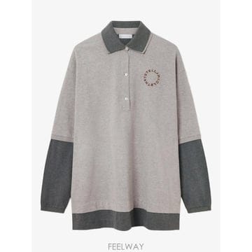 26 FW 스텔라 매카트니 긴소매 폴로 탑 6J04263SQA12 TP459021488