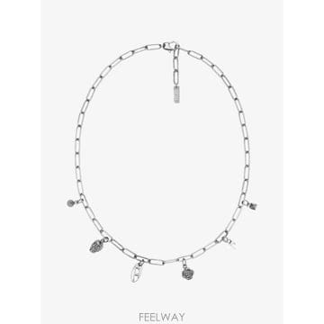 26 FW 디젤 stainless steel charm necklace DX1605040 TP45930068