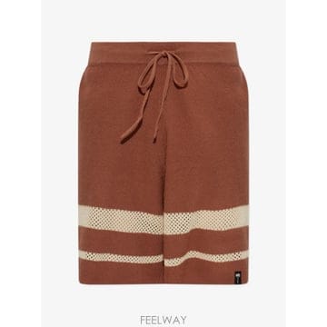 26 FW 팜앤젤스 스트라이프 디테일 니트 쇼츠 PAMHM001KN0016063 TP456419387