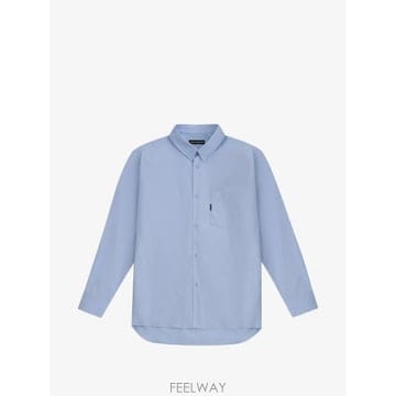 26 FW 고샤루브친스키 체스트 포켓 스트레이트 핏 셔츠 SH0703BLUE TP454293733