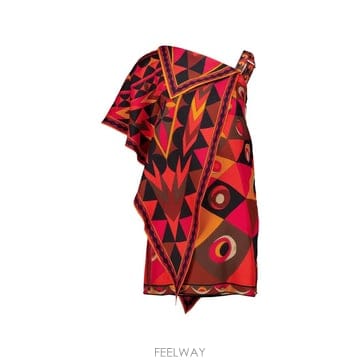 Emilio Pucci 26 FW PUCCI ��Ű ����Ʈ ��ũ �̴� �巹�� 6HRG826H858 TP45552139526 FW PUCCI ��Ű ����Ʈ ��ũ �̴� �巹�� 6HRG826H858 T