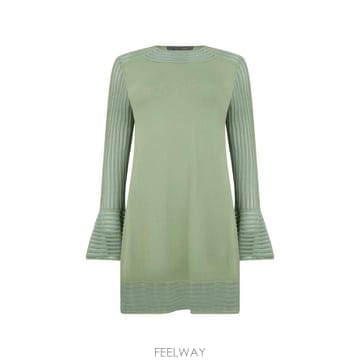 Alberta Ferretti 26 FW �˺���Ÿ�䷹Ƽ ���Ҹ� ��Ʈ �̴� �巹�� A04896604 TP45774971126 FW �˺���Ÿ�䷹Ƽ ���Ҹ� ��Ʈ �̴� �巹�� A04896604