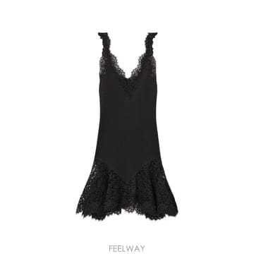 Stella McCartney 26 FW ���ڶ� ��īƮ�� ���̽� Ʈ���� �μҸ� �巹�� 6A07323FU302 TP45552123726 FW ���ڶ� ��īƮ�� ���̽� Ʈ���� �μҸ� �巹�� 6A07