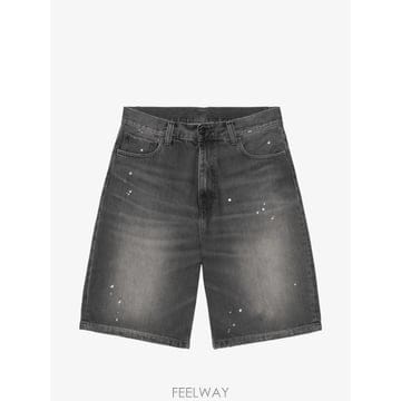 26 FW 칼하트 랜던 페인트 스플래터 워싱 쇼츠 I037028 TP454477253