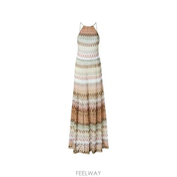 Missoni 26 FW �̽�� ������� ���� Ȧ�ͳ� �ƽ� �巹�� DS26SG3IBR015I TP45535055326 FW �̽�� ������� ���� Ȧ�ͳ� �ƽ� �巹�� DS26SG3I