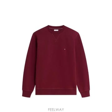 26 FW 타미힐피거 logo embroidered crew neck sweatshirt MW0MW40000