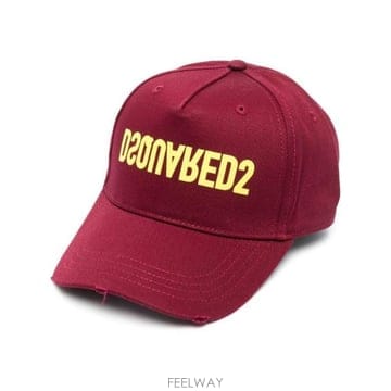 26 FW 디스퀘어드2 로고 프린트 베이스볼 캡 모자  BCM065805C00001 TP459472268