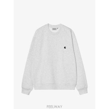 26 FW 칼하트 맥 로고 자수 스웨트셔츠 I037099 TP459192306