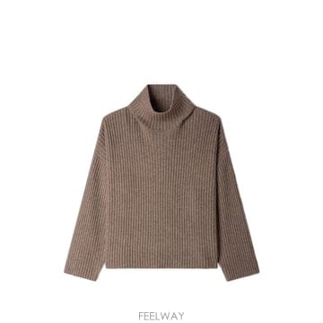 26 FW 산드로 골지 울 앤 캐시미어 스웨터 SHPTR00846 TP458867084