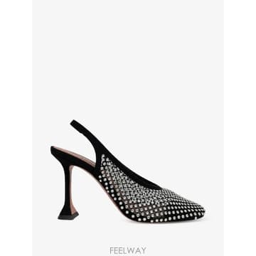| Other Brand | 26 FW Amina Muaddi ���� ũ������ ��� ������ ������ DOLLYCRYSTAL95BLACK TP26 FW Amina Muaddi ���� ũ������ ��� ������ ������ DO