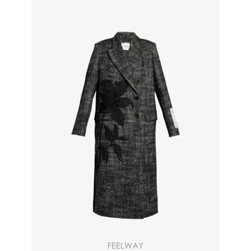 ERDEM 26 FW ������ floral embroidered double breasted coat AW26C8703926 FW ������ floral embroidered double breasted coat A