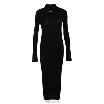 Off White 26 FW ����ȭ��Ʈ ��Ʋ �� �̵� �巹�� OWDB55EF25JER0014001 TP45534672826 FW ����ȭ��Ʈ ��Ʋ �� �̵� �巹�� OWDB55EF25JER0014