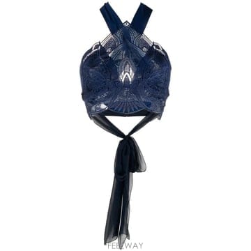Alberta Ferretti 26 FW �˺���Ÿ�䷹Ƽ ���̽� ũ�� ž AEF231U08011614 TP45506434026 FW �˺���Ÿ�䷹Ƽ ���̽� ũ�� ž AEF231U08011614 TP