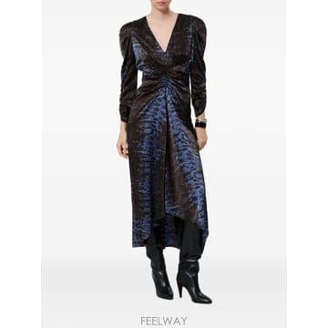 Isabel Marant 26 FW ���ں����� �˺�� ��ũ �巹�� RO0011FID4J12I TP45833258926 FW ���ں����� �˺�� ��ũ �巹�� RO0011FID4J12I TP4