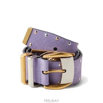 26 FW 베르사체 스터드 크로스타 벨트 4cm 10256531A18496 TP455500151