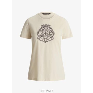 Ralph Lauren 26 FW �η� �����η� ���� ũ����Ʈ ��ġ Ƽ���� 200980211002 TP45876816726 FW �η� �����η� ���� ũ����Ʈ ��ġ Ƽ���� 20098021