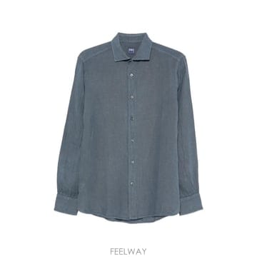 26 FW Fedeli 버튼 업 긴소매 셔츠 TUD00501 TP454077018