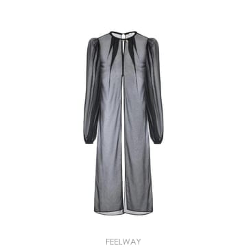 26 FW Elisabetta Franchi 조젯 패브릭 블라우스 CA20867E2 TP458767441