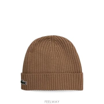 26 FW 라코스테 ribbed knit beanie hat RB0001 TP459187689