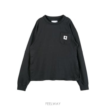 Sacai 26 FW ��ī�� X Į��Ʈ WIP ���� ������ Ƽ���� 2500994S TP45446229926 FW ��ī�� X Į��Ʈ WIP ���� ������ Ƽ���� 2500994S 