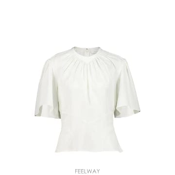 26 FW 라반 개더 플레어 소매 탑 26ACTO298AC0069 TP458391809
