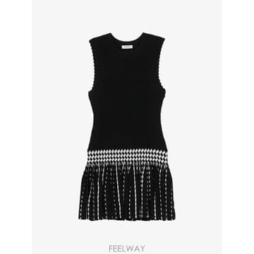 Sandro 26 FW ���� üũ �ø��� ��Ʈ �̴� �巹�� SFPRO04998 TP45762592426 FW ���� üũ �ø��� ��Ʈ �̴� �巹�� SFPRO04998 T