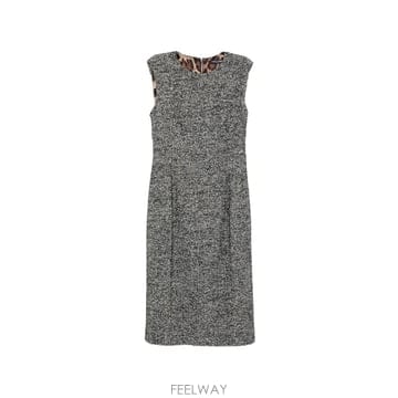 Dolce&Gabbana 26 FW ��ü�ذ��ٳ� tweed sleeveless dress F622STFMZAK TP45854059326 FW ��ü�ذ��ٳ� tweed sleeveless dress F622STFMZAK 
