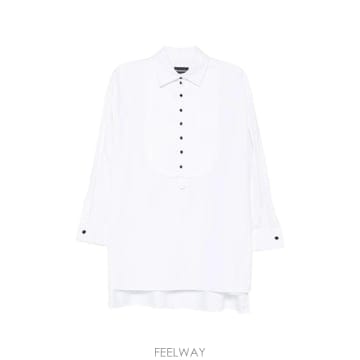 26 FW 아르마니 코튼 블라우스 EW006388AF31480 TP459187076