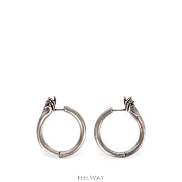 26 FW 앤드뮐미스터 카자 핸드 모티프 후프 이어링 B0014304OT018 TP458390937
