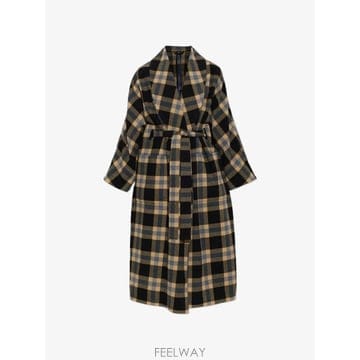 26 FW 겐조 체크 벨트 코트 FG62MA2549PB TP458763699
