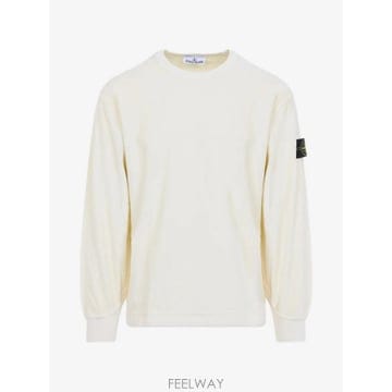 26 FW 스톤아일랜드 로고 패치 골지 니트 스웨트셔츠 L2S156100030S0444 TP456402194