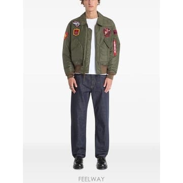 26 FW 알파인더스트리 CWU 45 P 데블스 브리게이드 보머 재킷 268135142 TP459425306