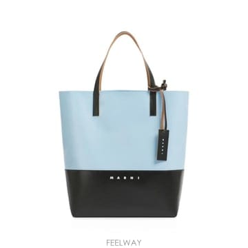 26 FW 마르니 로고 프린트 컬러 블록 토트 백 SHMQ0037ABP5769 TP455482523