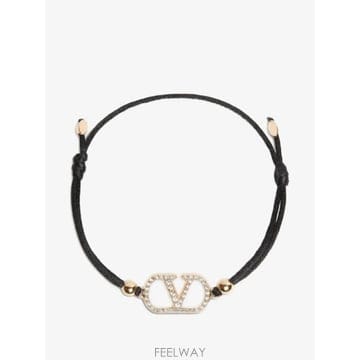 26 FW 발렌티노 가라바니 브이로고 시그니처 크리스털 코드 브레이슬릿 WJ0X85RLV TP45445933