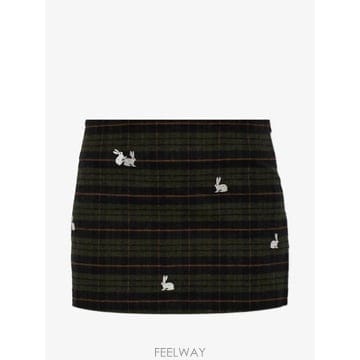 | Other Brand | 26 FW CARNE BOLLENTE üũ ���� �ڼ� �̴� ��ĿƮ AW26SKR01010 TP4585386226 FW CARNE BOLLENTE üũ ���� �ڼ� �̴� ��ĿƮ AW26SK