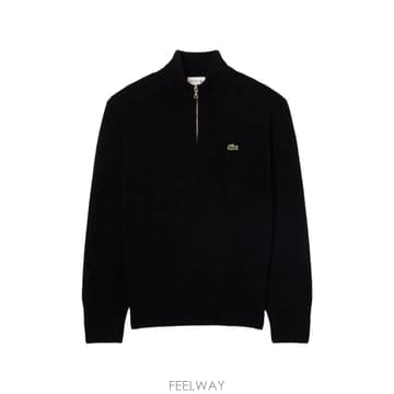 26 FW 라코스테 쿼터 지퍼 니트 스웨터 AH3052 TP458857900