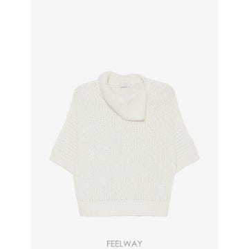 | Other Brand | 26 FW Peserico open knit short sleeve sweater S99519F05B925226 FW Peserico open knit short sleeve sweater S99519F0