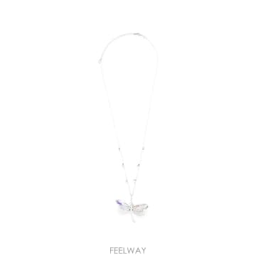 26 FW 스와로브스키 X 아리아나 그란데 크리스털 앤 큐빅 지르코니아 펜던트 네크리스 앤 브로치 57374