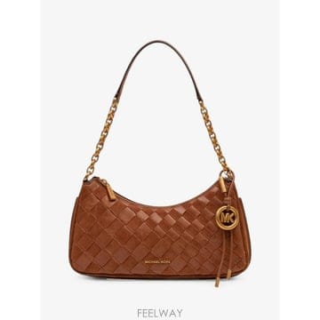 Michael Kors 26 FW Michael Michael Kors Nolita medium hand woven leather26 FW Michael Michael Kors Nolita medium hand woven le