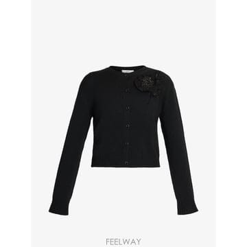 ERDEM 26 FW ������ floral embellished cardigan PF26KT5430061000 TP45426 FW ������ floral embellished cardigan PF26KT5430061