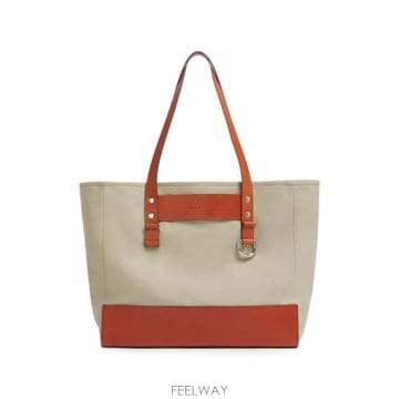 26 FW 마르니 레더 트리밍 캔버스 토트 백 SHMQ0110U0P9315 TP457689868