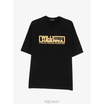 | Other Brand | 26 FW Willy Chavarria ���ͳ� �м� ũ�����̼� ���Ĵٵ� �ΰ� ����Ʈ Ƽ���� MUJTE026026 FW Willy Chavarria ���ͳ� �м� ũ�����̼� ���Ĵٵ� 